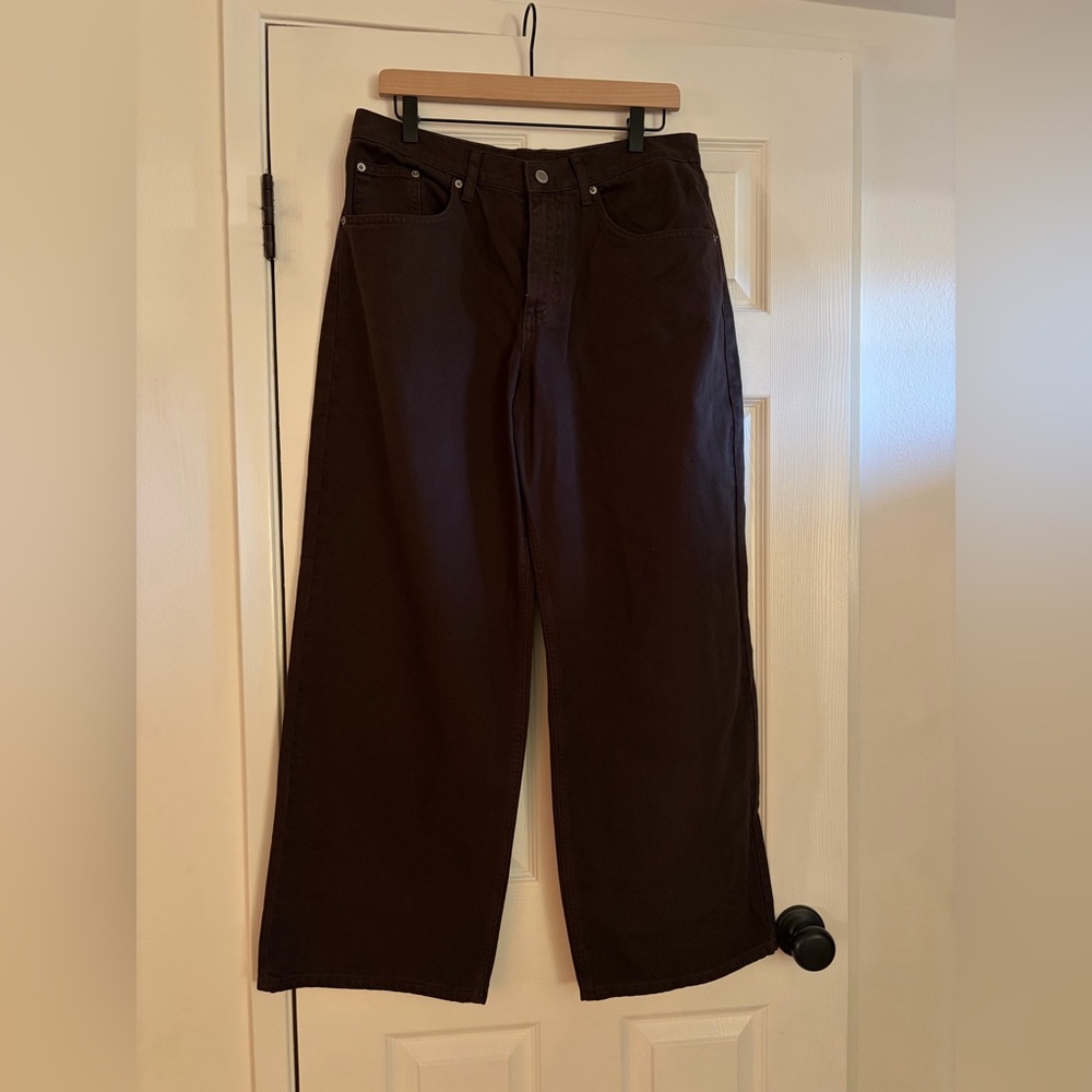 KHY - relaxed oversized fit with wide leg jeans - Picture 4 of 5